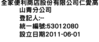 IMG-全家便利商店股份有限公司仁愛高山青分公司