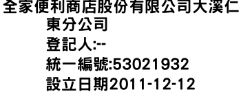 IMG-全家便利商店股份有限公司大溪仁東分公司