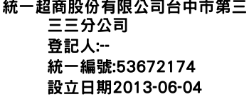 IMG-統一超商股份有限公司台中市第三三三分公司