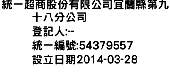 IMG-統一超商股份有限公司宜蘭縣第九十八分公司