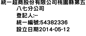 IMG-統一超商股份有限公司桃園縣第五八七分公司