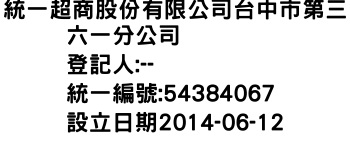 IMG-統一超商股份有限公司台中市第三六一分公司