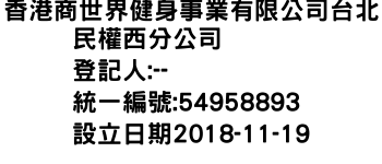 IMG-香港商世界健身事業有限公司台北民權西分公司