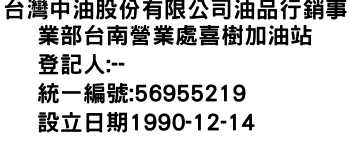 IMG-台灣中油股份有限公司油品行銷事業部台南營業處喜樹加油站