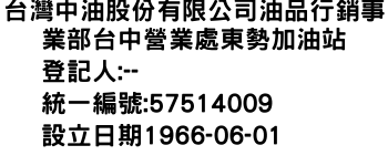 IMG-台灣中油股份有限公司油品行銷事業部台中營業處東勢加油站