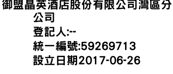 IMG-御盟晶英酒店股份有限公司灣區分公司