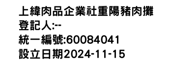 IMG-上緯肉品企業社重陽豬肉攤