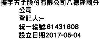 IMG-振宇五金股份有限公司八德建國分公司