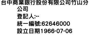 IMG-台中商業銀行股份有限公司竹山分公司