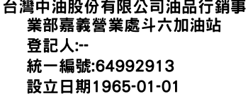 IMG-台灣中油股份有限公司油品行銷事業部嘉義營業處斗六加油站