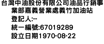 IMG-台灣中油股份有限公司油品行銷事業部嘉義營業處義竹加油站