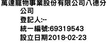 IMG-萬達寵物事業股份有限公司八德分公司