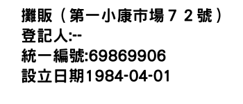 IMG-攤販（第一小康市場７２號）