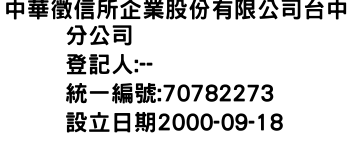 IMG-中華徵信所企業股份有限公司台中分公司