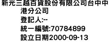 IMG-新光三越百貨股份有限公司台中中港分公司