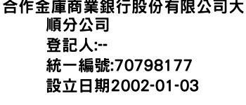 IMG-合作金庫商業銀行股份有限公司大順分公司