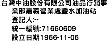 IMG-台灣中油股份有限公司油品行銷事業部嘉義營業處鹽水加油站