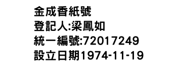 IMG-金成香紙號