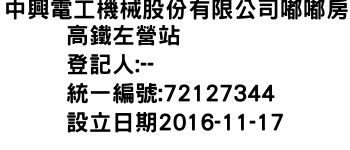 IMG-中興電工機械股份有限公司嘟嘟房高鐵左營站