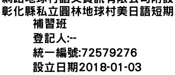 IMG-網路地球村語文資訊有限公司附設彰化縣私立圓林地球村美日語短期補習班