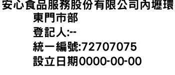 IMG-安心食品服務股份有限公司內壢環東門市部