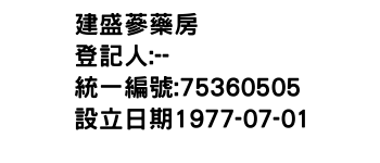 IMG-建盛蔘藥房