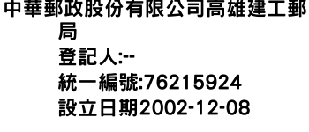 IMG-中華郵政股份有限公司高雄建工郵局