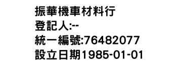 IMG-振華機車材料行