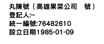 IMG-丸陳號（高雄果菜公司號）