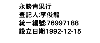 IMG-永勝青果行
