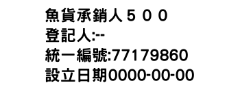 IMG-魚貨承銷人５００