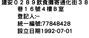 IMG-建安０２８９飲食攤寄通化街３８巷１６號４樓Ｂ室