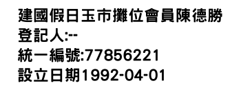 IMG-建國假日玉市攤位會員陳德勝