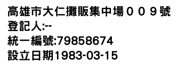 IMG-高雄市大仁攤販集中場００９號