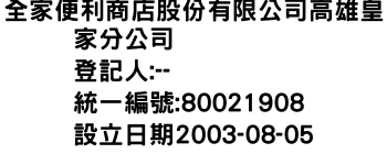 IMG-全家便利商店股份有限公司高雄皇家分公司