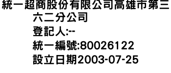 IMG-統一超商股份有限公司高雄市第三六二分公司