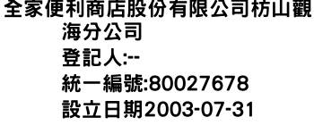 IMG-全家便利商店股份有限公司枋山觀海分公司