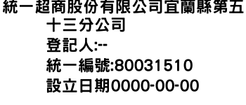 IMG-統一超商股份有限公司宜蘭縣第五十三分公司