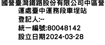 IMG-國營臺灣鐵路股份有限公司中區營運處臺中運務段車埕站