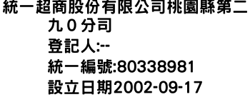 IMG-統一超商股份有限公司桃園縣第二九０分司