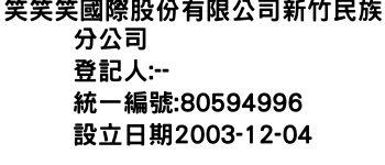 IMG-笑笑笑國際股份有限公司新竹民族分公司