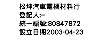 IMG-松坤汽車電機材料行