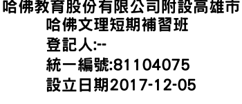 IMG-哈佛教育股份有限公司附設高雄市哈佛文理短期補習班