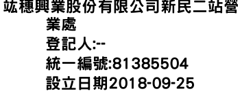 IMG-竑穗興業股份有限公司新民二站營業處