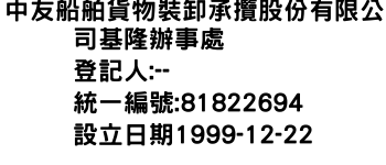 IMG-中友船舶貨物裝卸承攬股份有限公司基隆辦事處