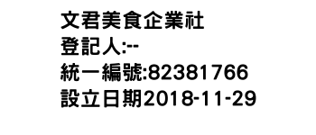 IMG-文君美食企業社