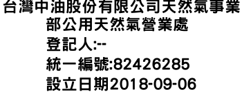 IMG-台灣中油股份有限公司天然氣事業部公用天然氣營業處