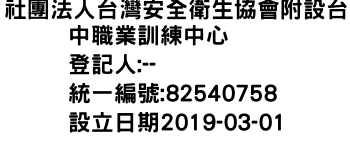 IMG-社團法人台灣安全衛生協會附設台中職業訓練中心