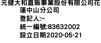 IMG-元健大和直販事業股份有限公司花蓮中山分公司