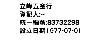 IMG-立峰五金行